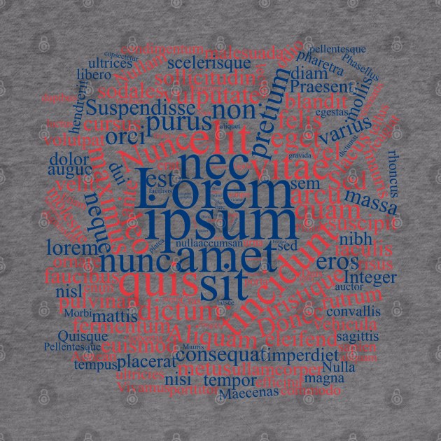 Lorem Ipsum Word Cloud by Warp9